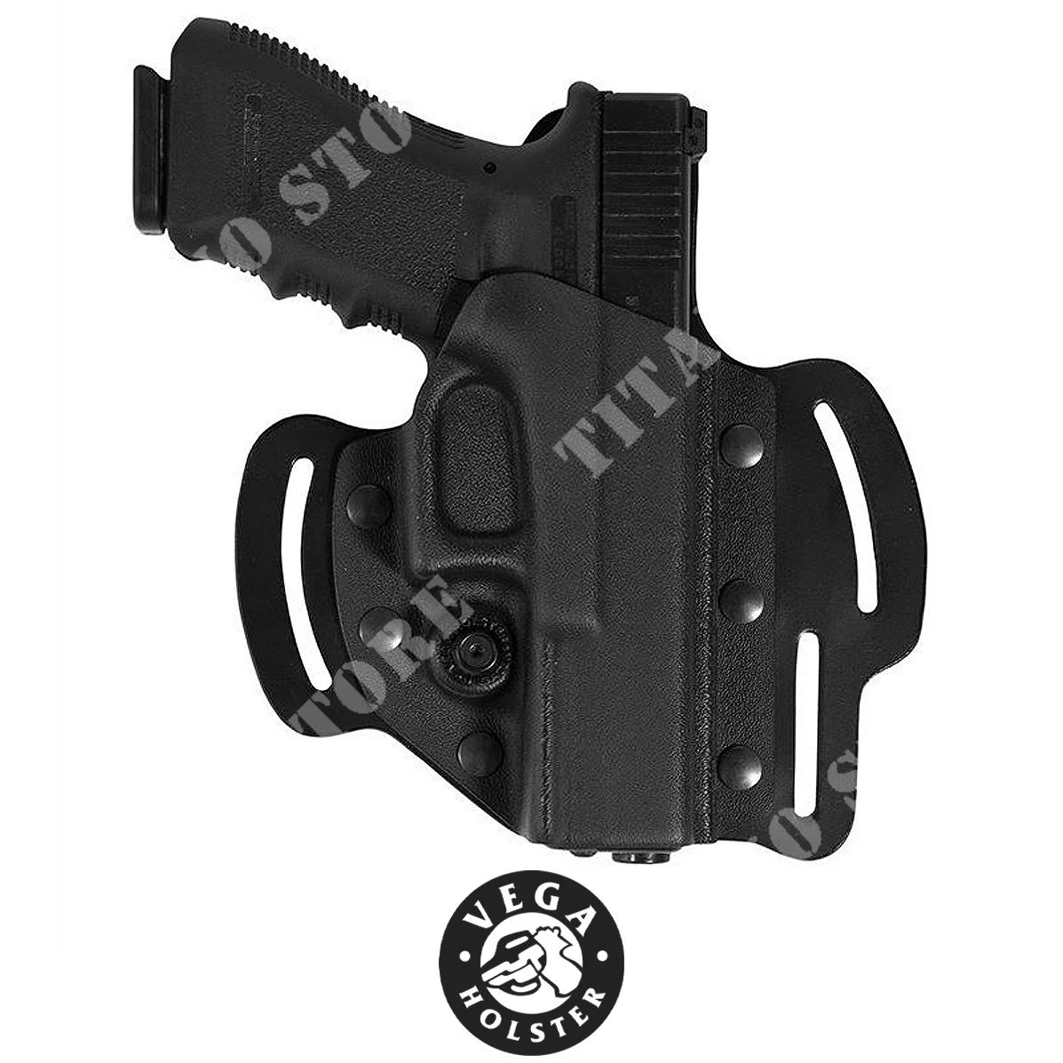 FUNDA PARA PANCAKE BIMATER PARA GLOCK G17 FUNDA VEGA NEGRA (FL804N)
