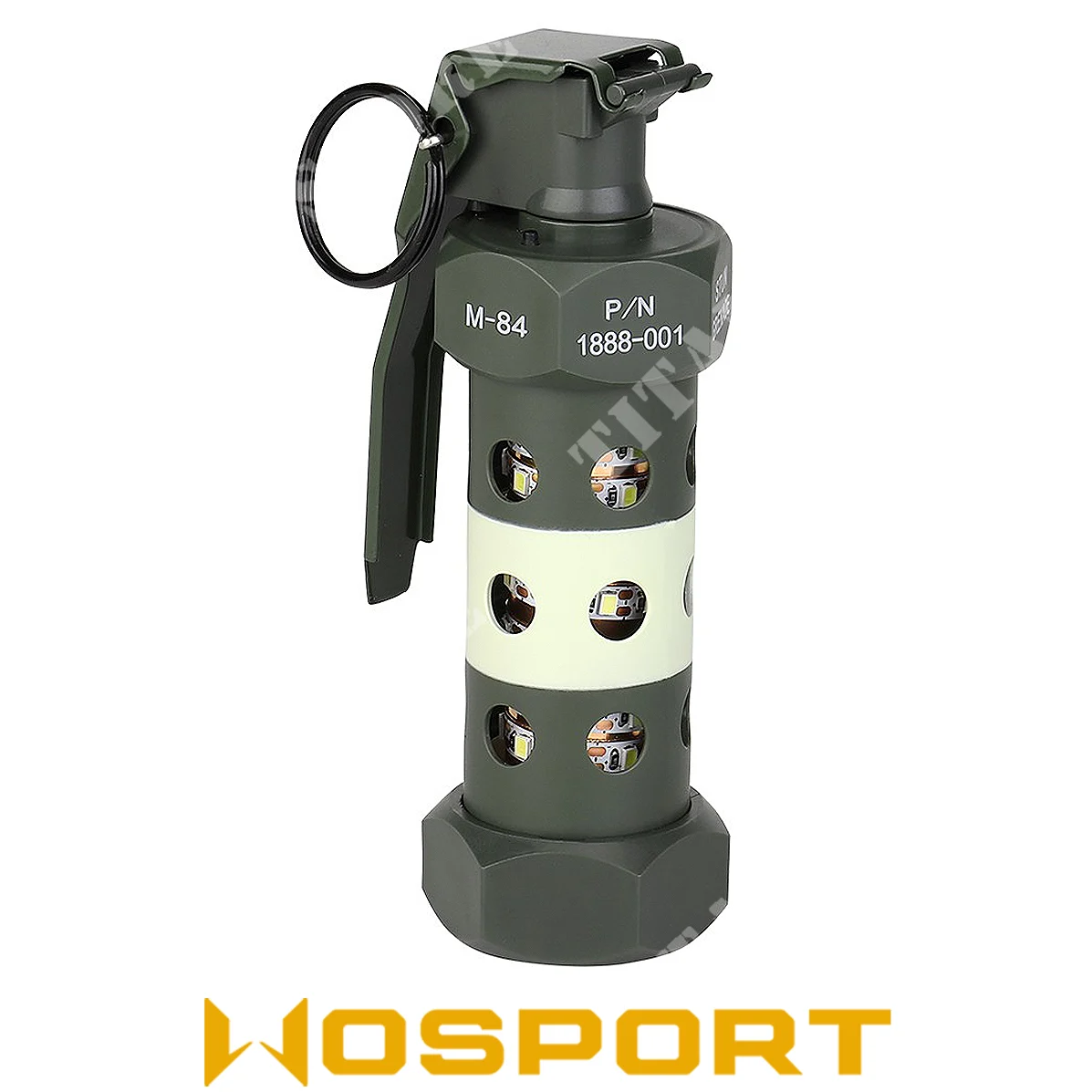 GRANADA DUMMY FLASHBANG M84 CON LUZ LED WO SPORT (WO-EX048)