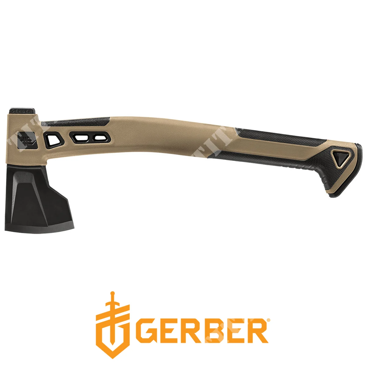 HACHA TÁCTICA MAN/TAN HOJA DE ACERO NYLONGFN GERBER (31-003789)