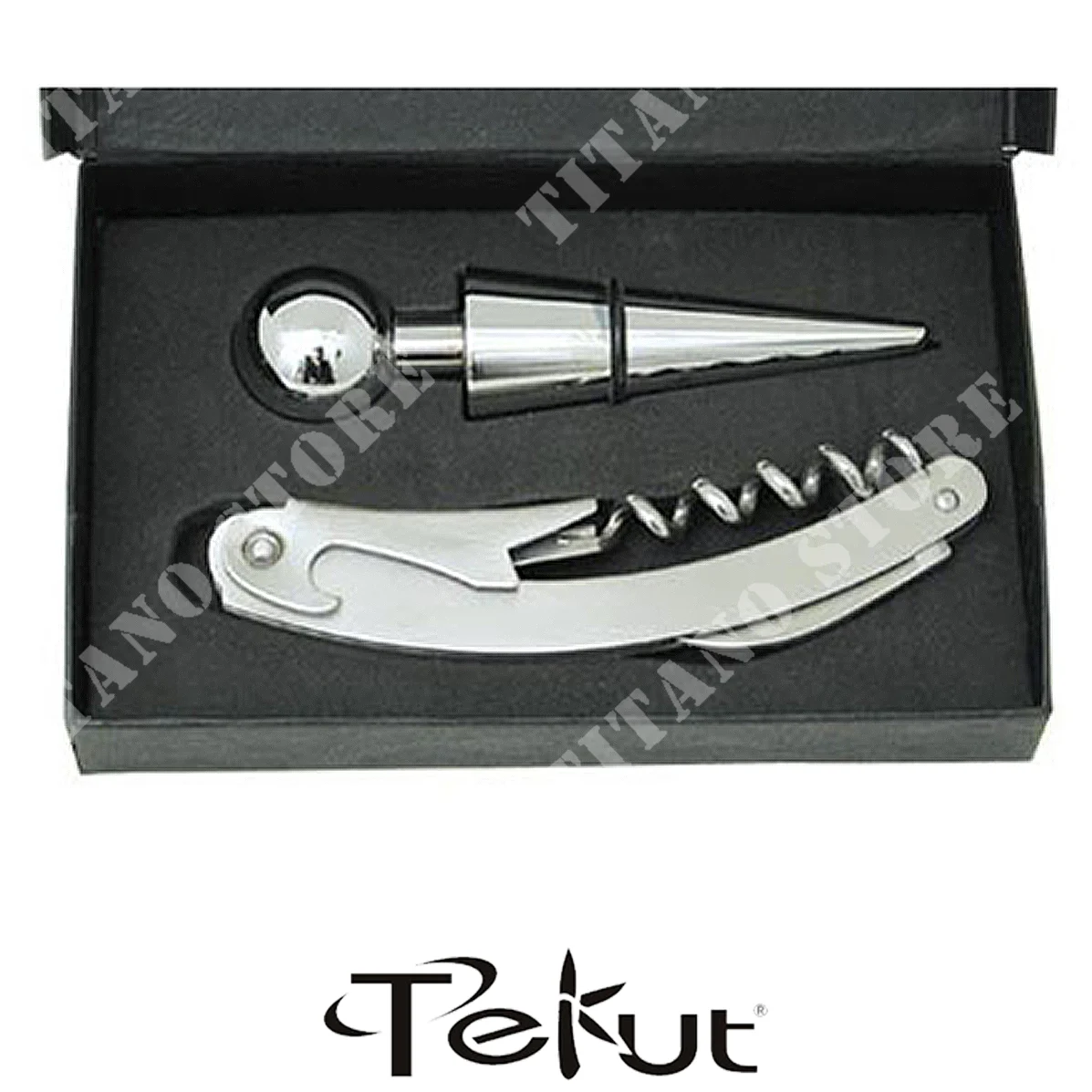 JUEGO TAPONES SET + TAPON ACERO TEKUT (C2201H2042)