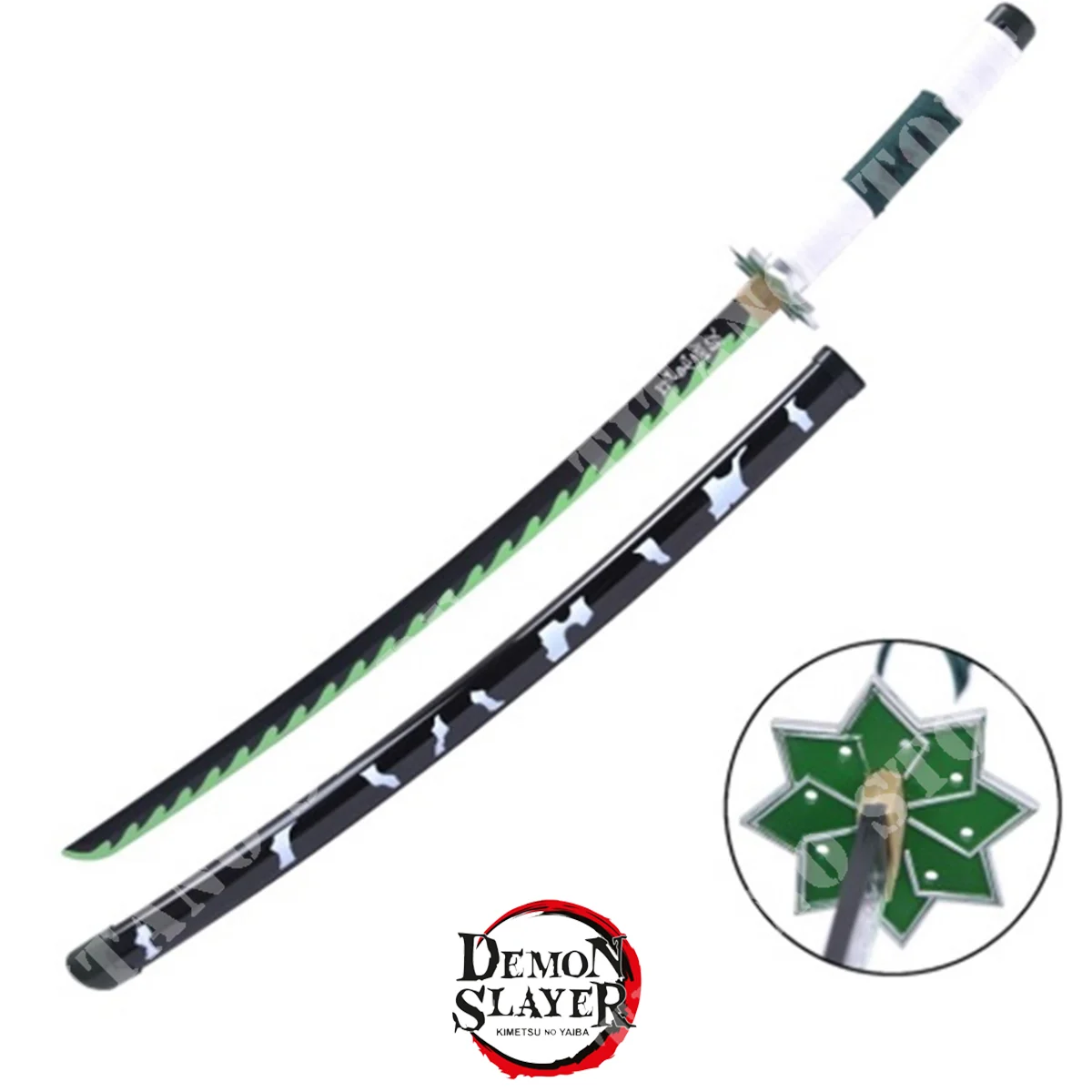KATANA DE BAMBÚ SANEMI SHINAZUGAWA DEMON SLAYER (ZS657-WOOD)