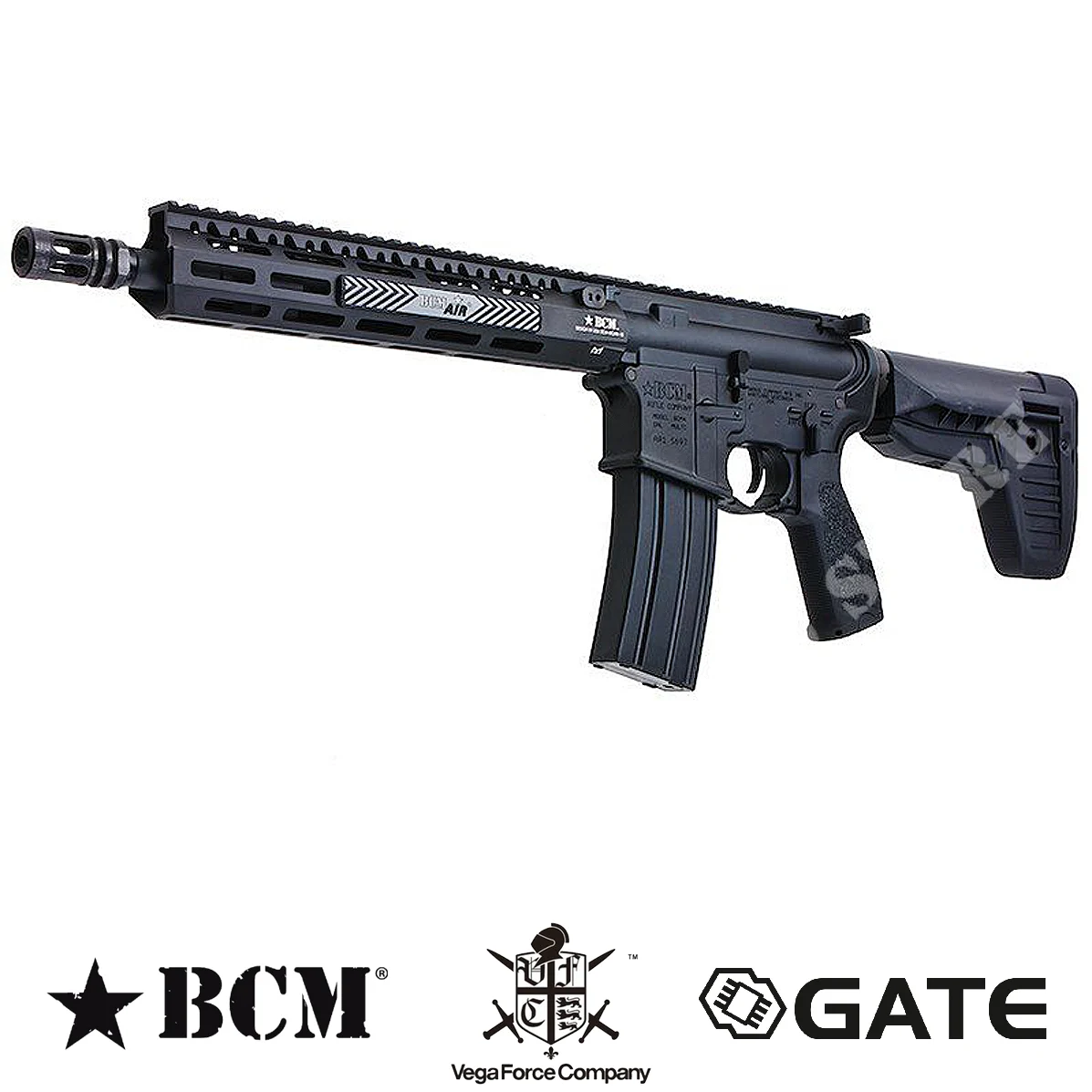 RIFLE M4 BCM 11.5'' GATE ASTER NEGRO VFC (VF1-LBCMMCMR-S-GATE-BK01)