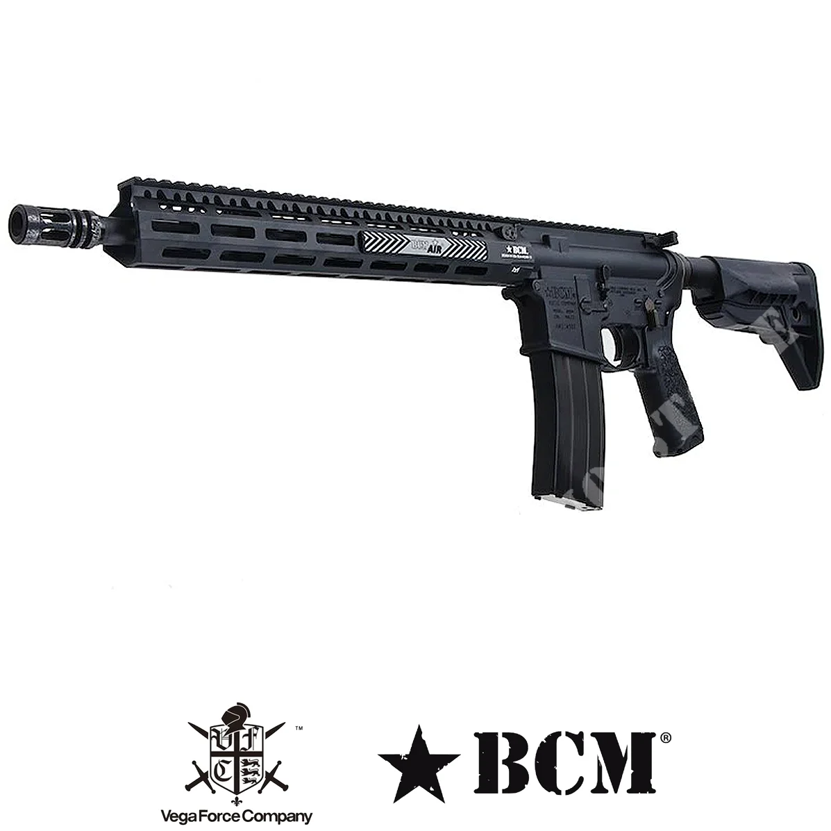 FUSIL M4 BCM 14.5'' MCMR NEGRO GBBR VFC (VF2-LBCM-MCMR-M-BK01)