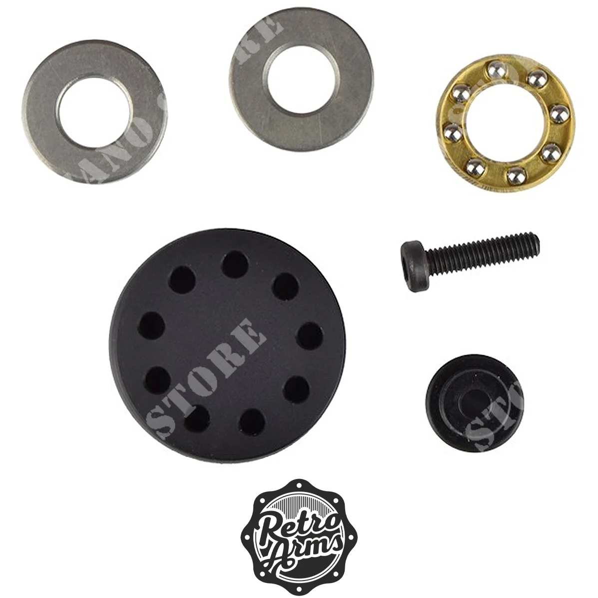 BRAZOS RETRO CNC CABEZA DE PISTÓN DE ALUMINIO (RA-6888)