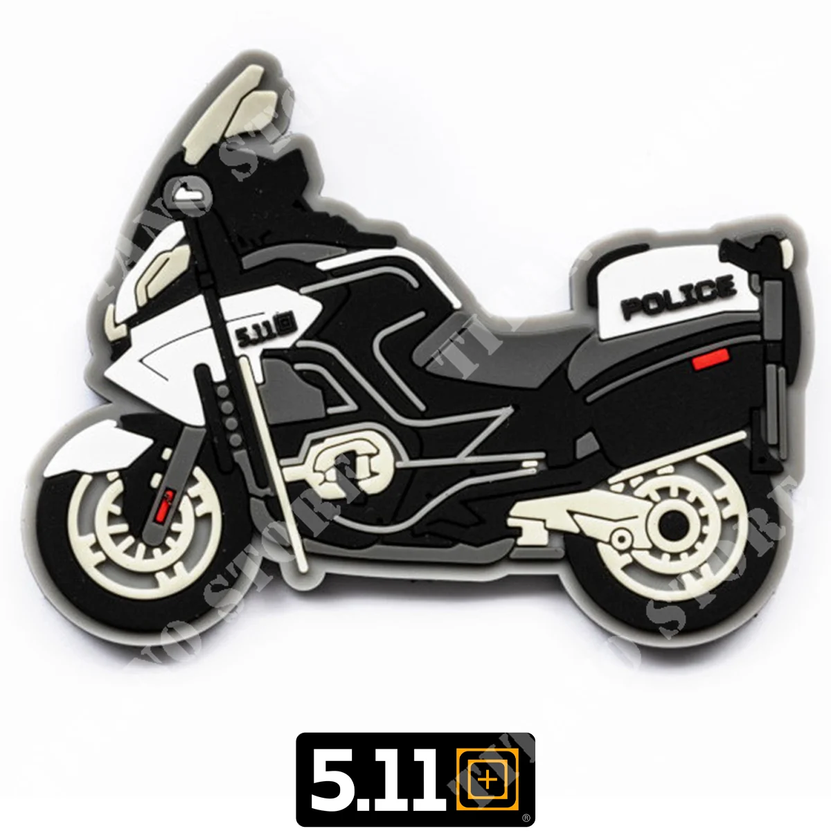 PARCHE MOTO POLICÍA 3D 5.11 (82088-019)