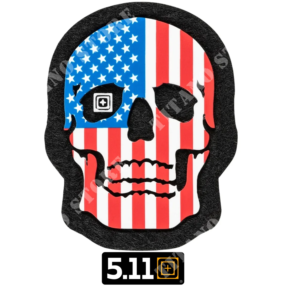 PARCHE USA CALAVERA PINTADA AF 5.11 (81729C-999)