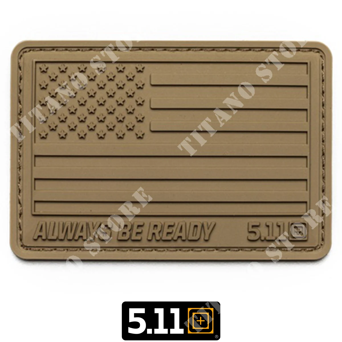 PARCHE USA 3D DESERT TAN 5.11(92027-134)