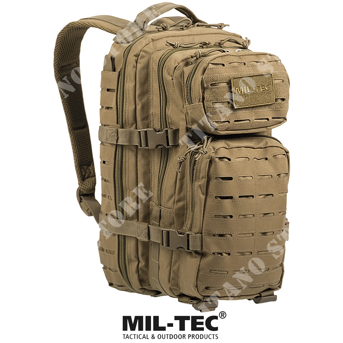 MOCHILA MIL-TEC DE ASALTO CORTE LÁSER 20LT (140026-20)