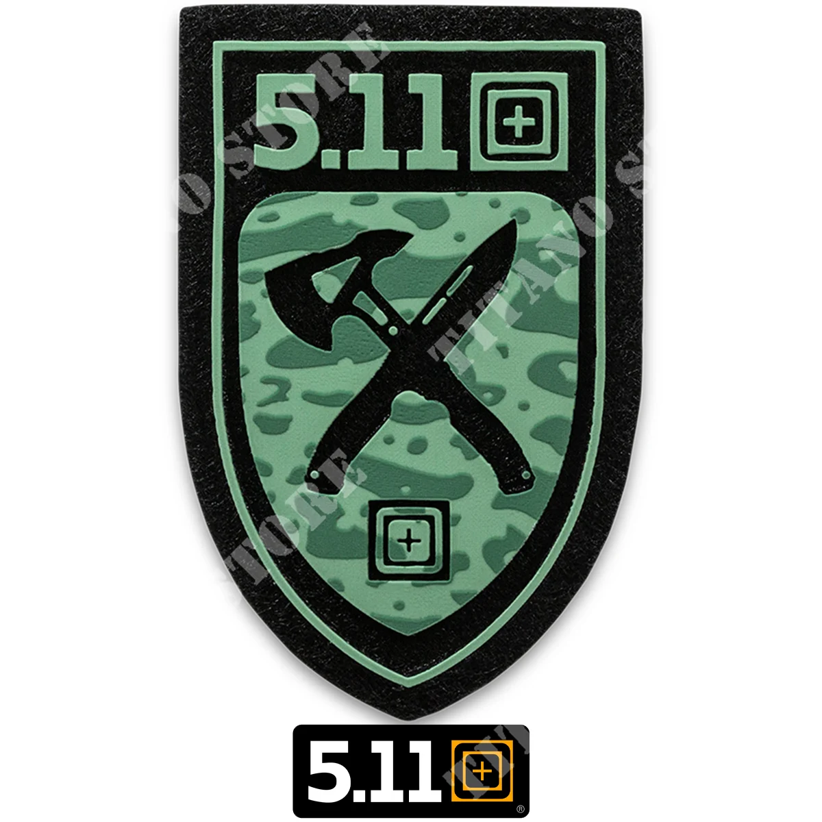 NAVAJA PARCHE AX CAMO VERDE 5.11 (92095-194)