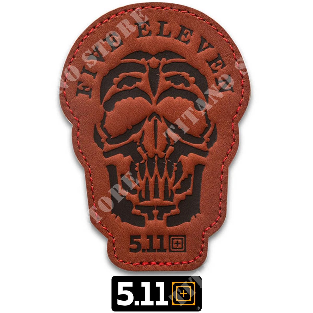 PARCHE DE CUERO CALAVERA ARMAS 5.11 (92063-108)
