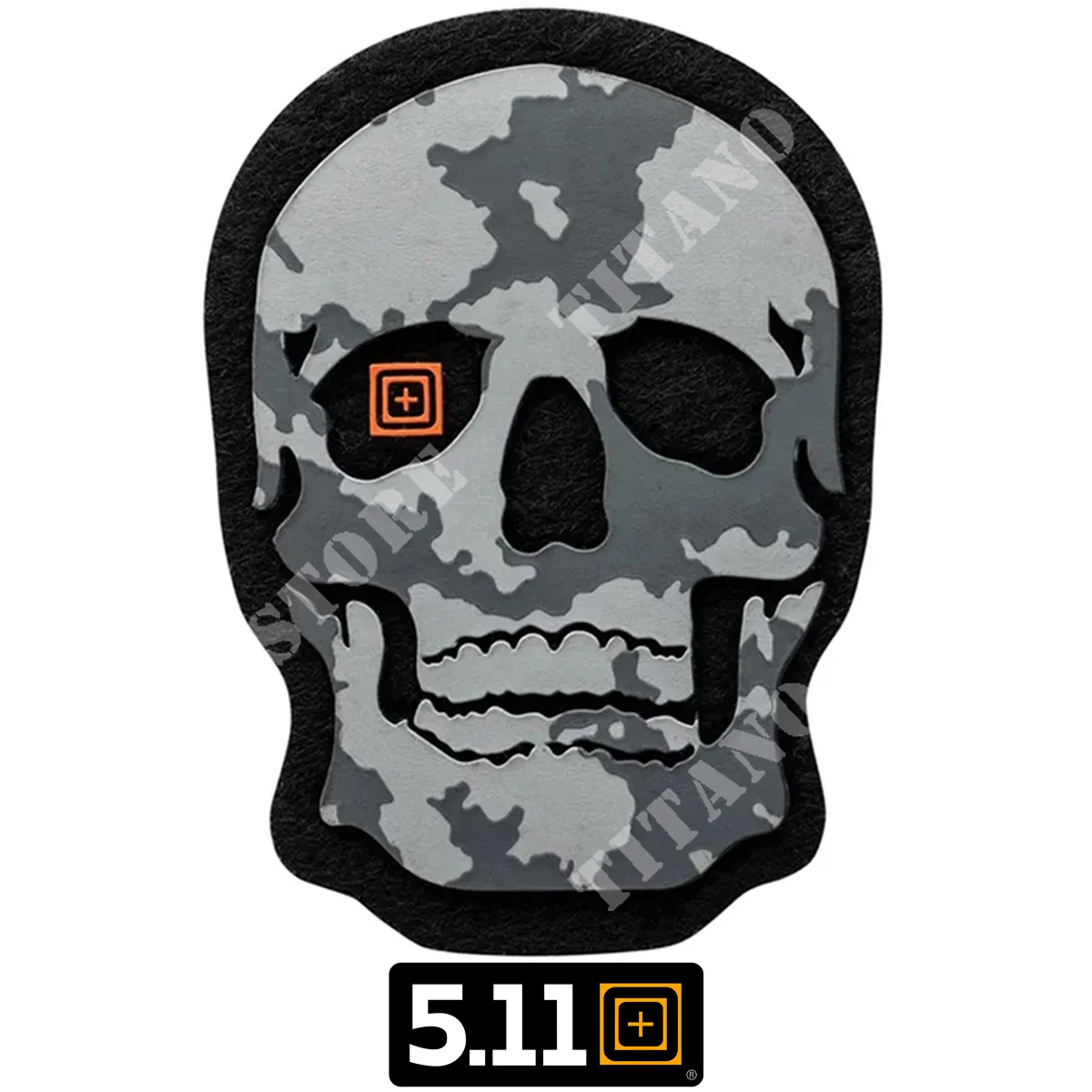 PARCHE CAMO BLANCO CALAVERA 5.11(92183-029)