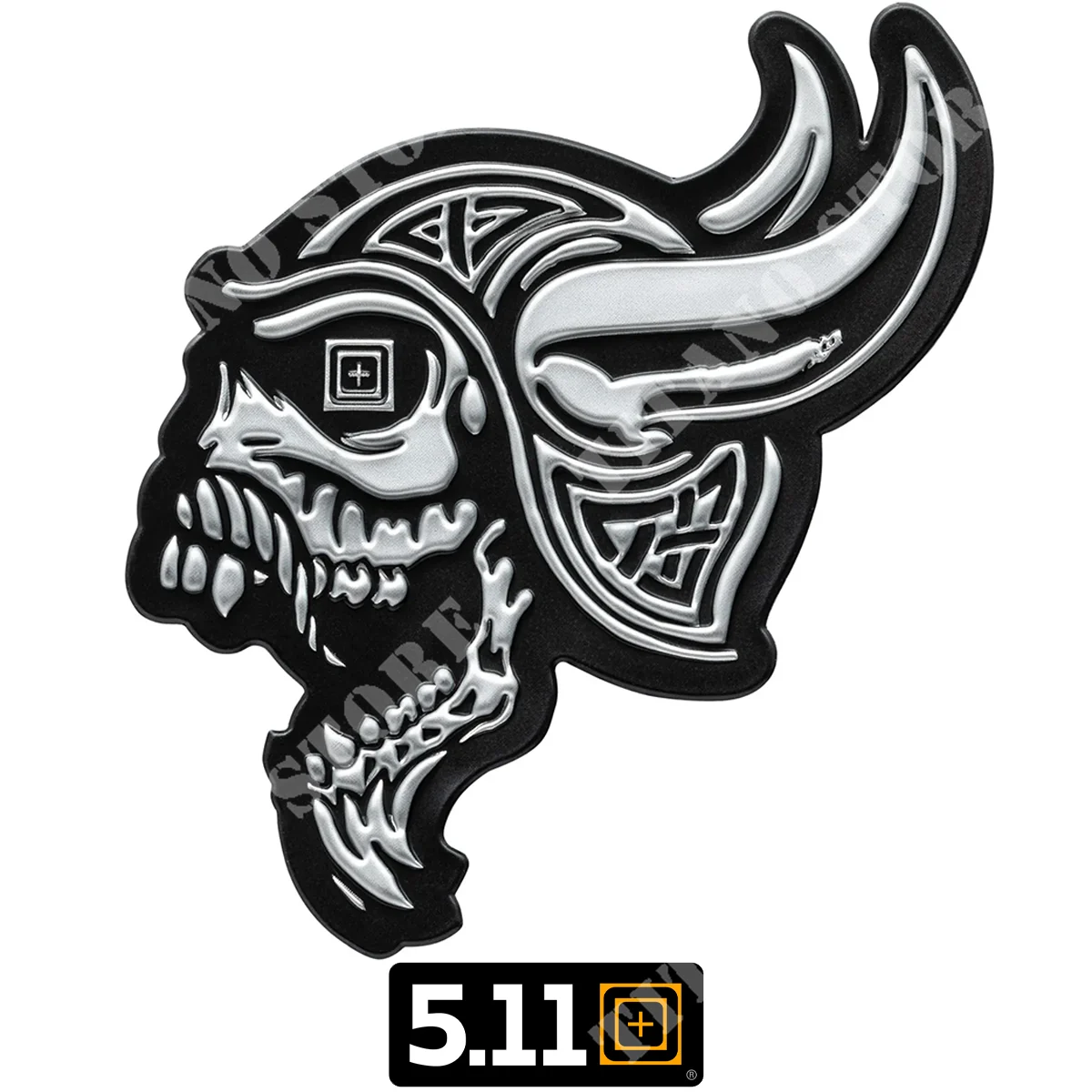 PARCHE CABEZA VIKINGA GRITANDO5.11 (92172-029)