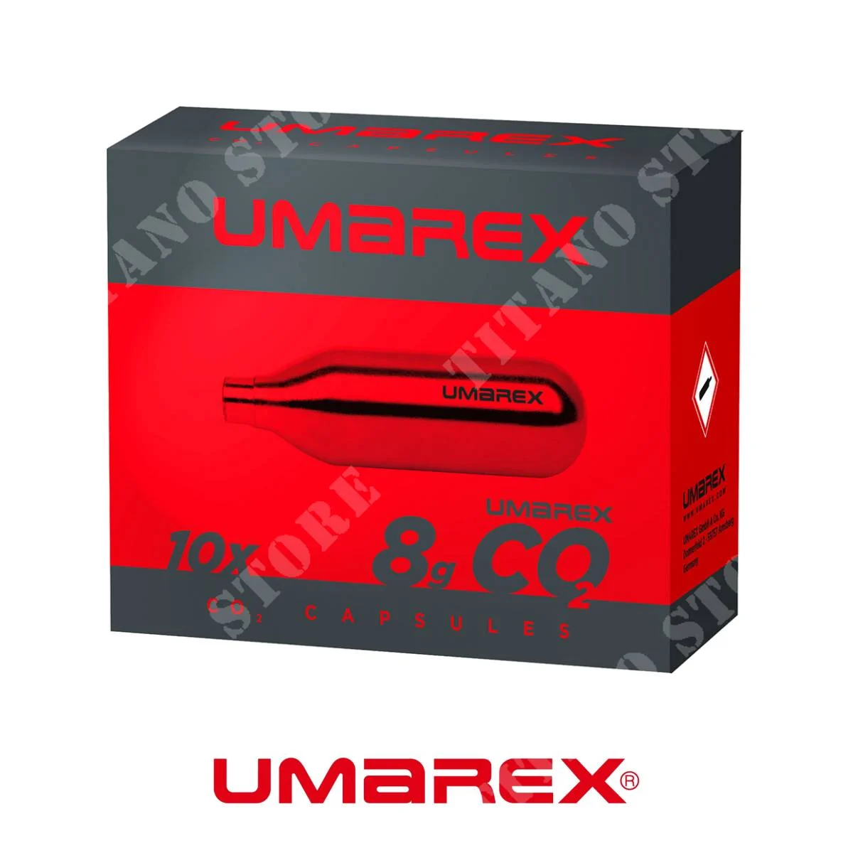 PAQUETE 10uds 8g Co2 UMAREX (4.1698)