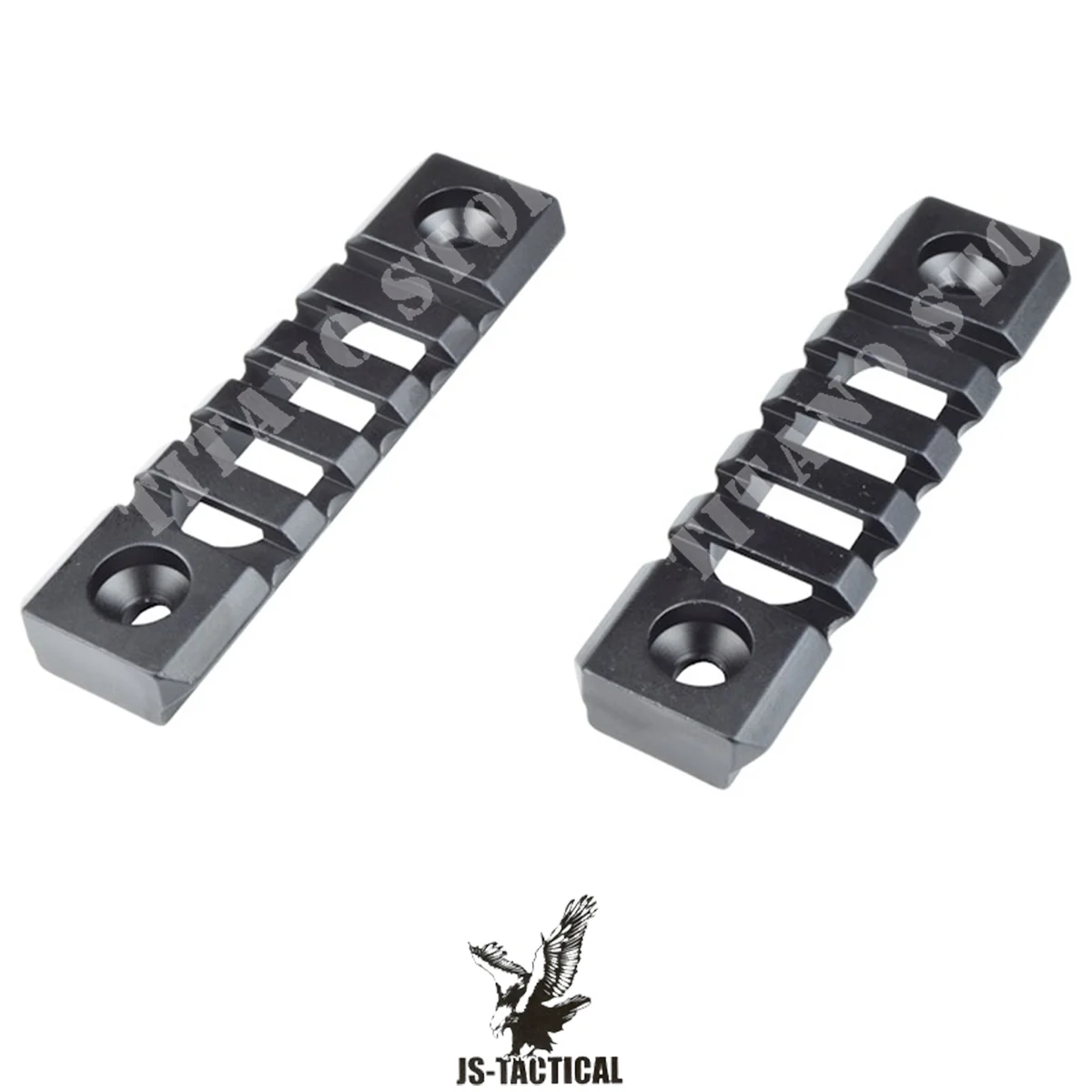 CORREDERA 20MM 5 RANURAS PARA KEYMOD NEGRO JS TACTICAL (JS-KMRL7)