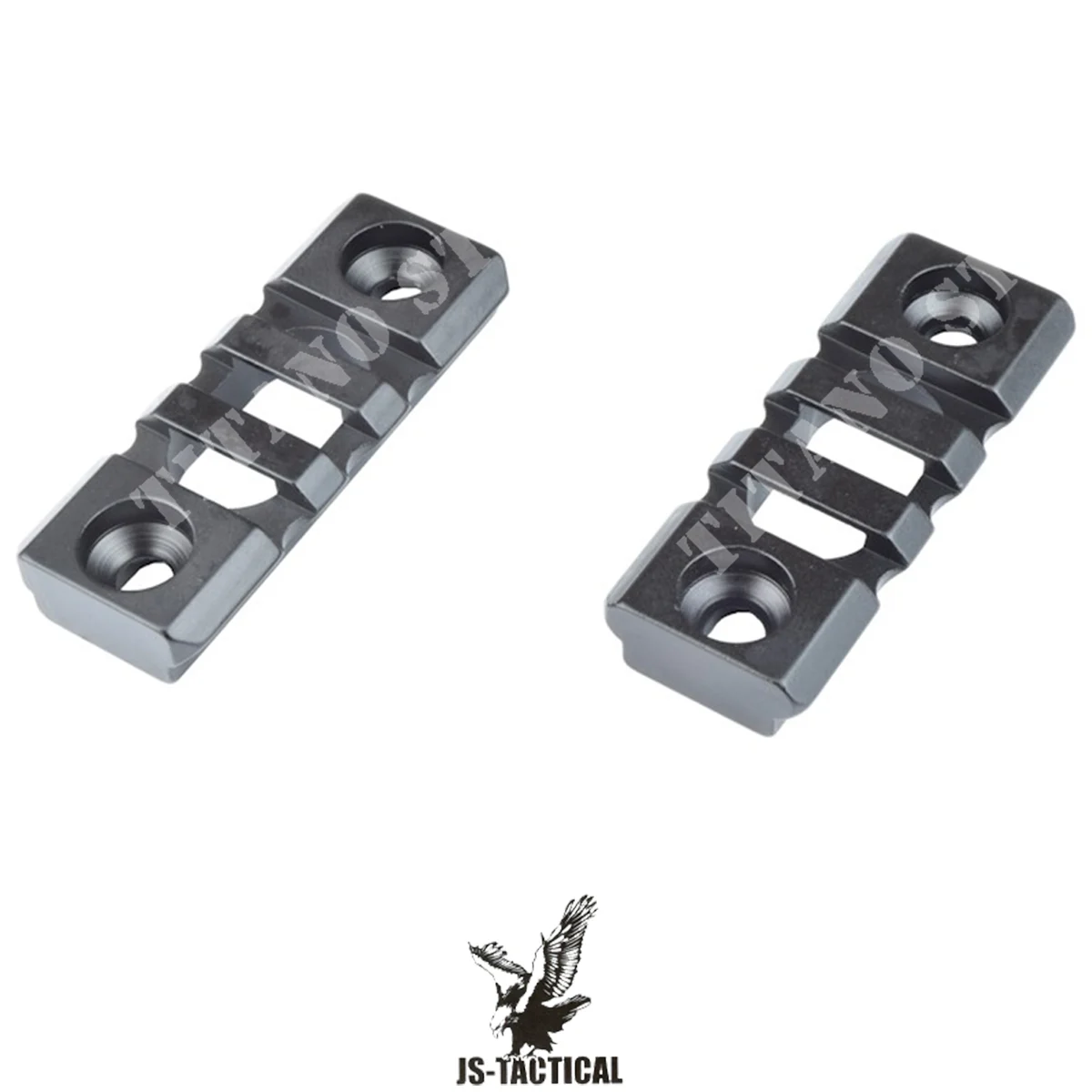CORREDERA 20MM 3 RANURAS PARA KEYMOD NEGRO JS TACTICAL (JS-KMRL5)