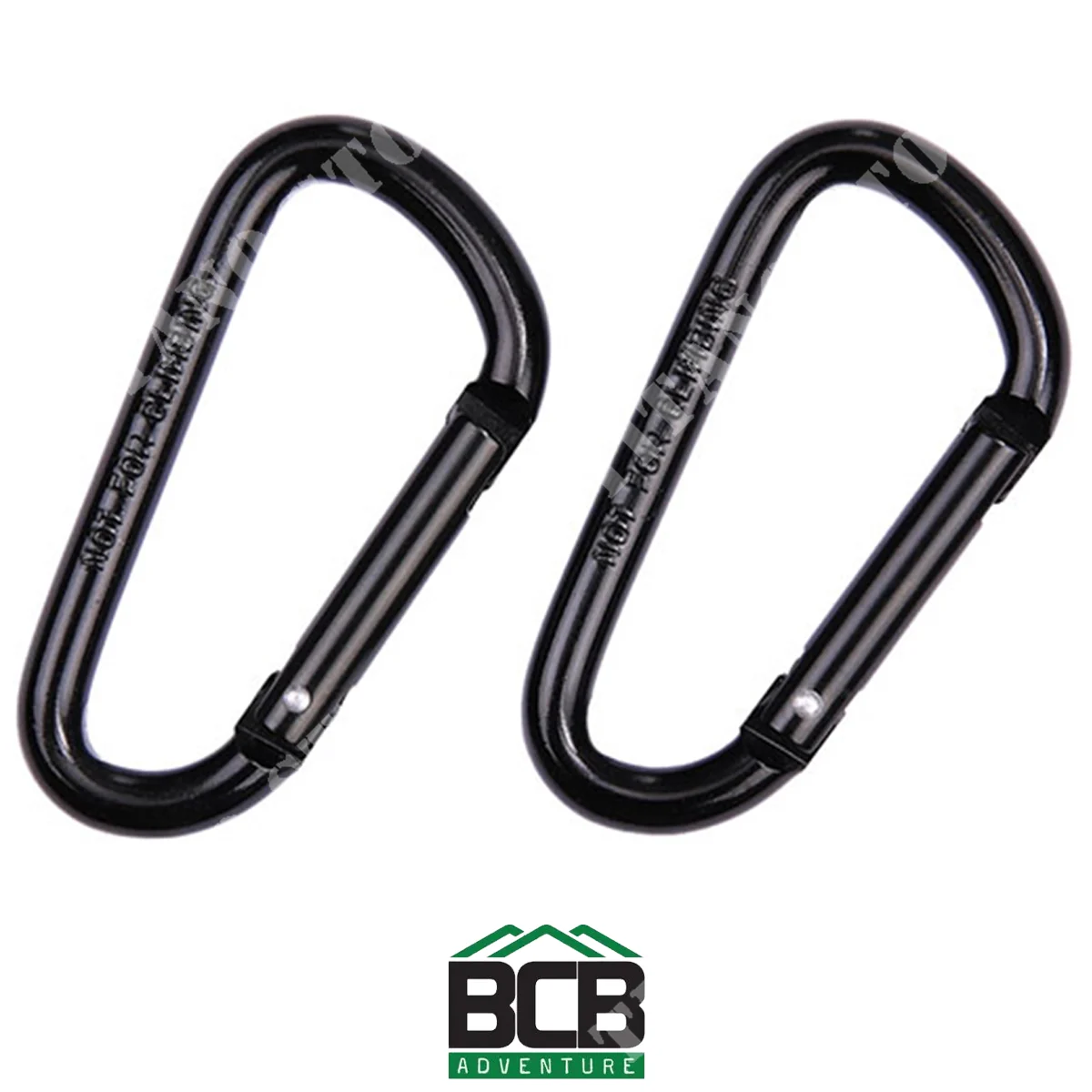 2 MOSQUETONES BCB NEGRO 8mm (BCB-CL114) 259144