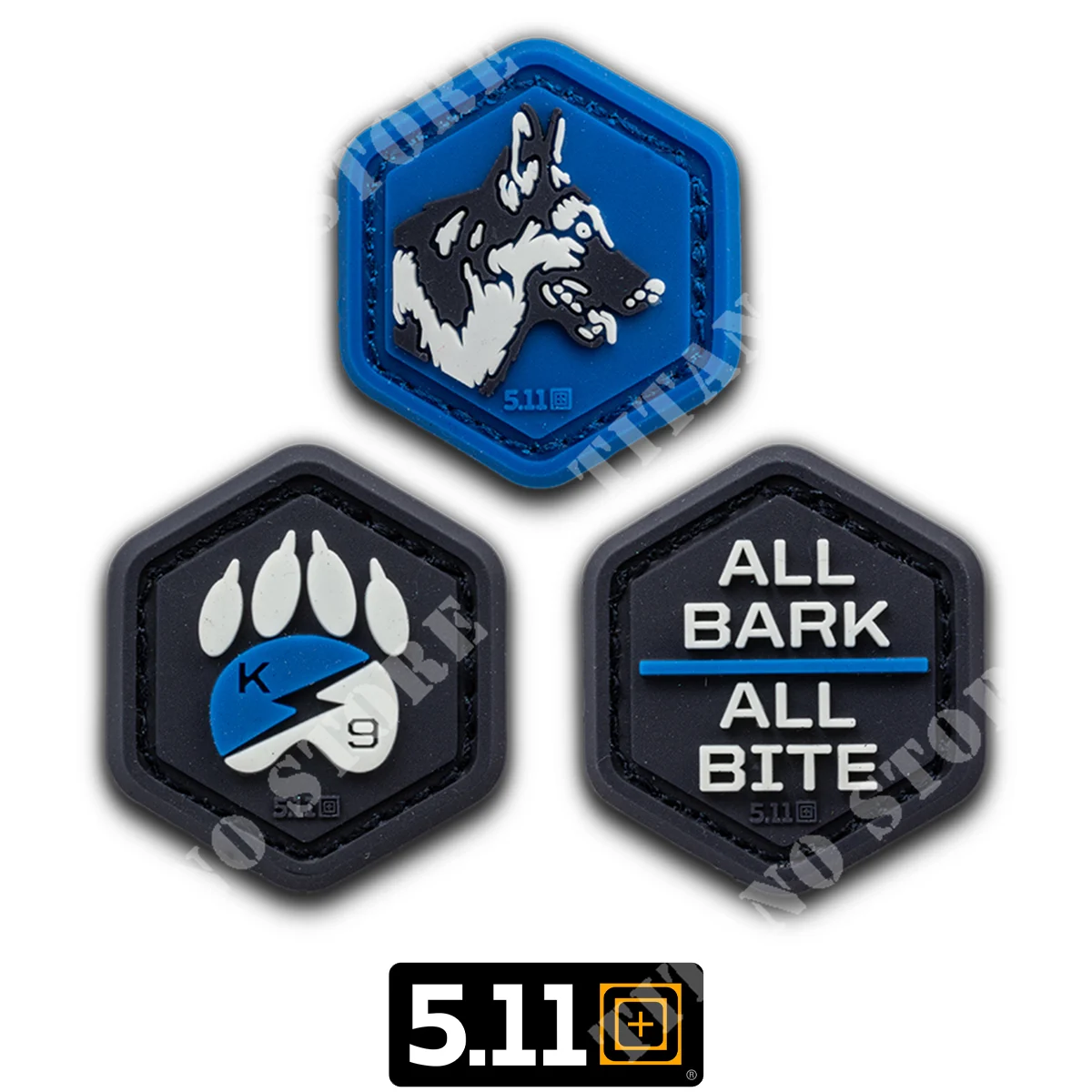 PARCHE K9 HEX AZUL 5.11 (92283-676)