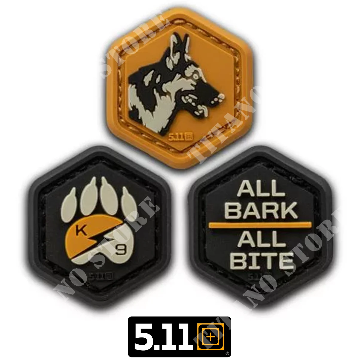 PARCHE K9 HEX ORO 5.11 (92283-541)