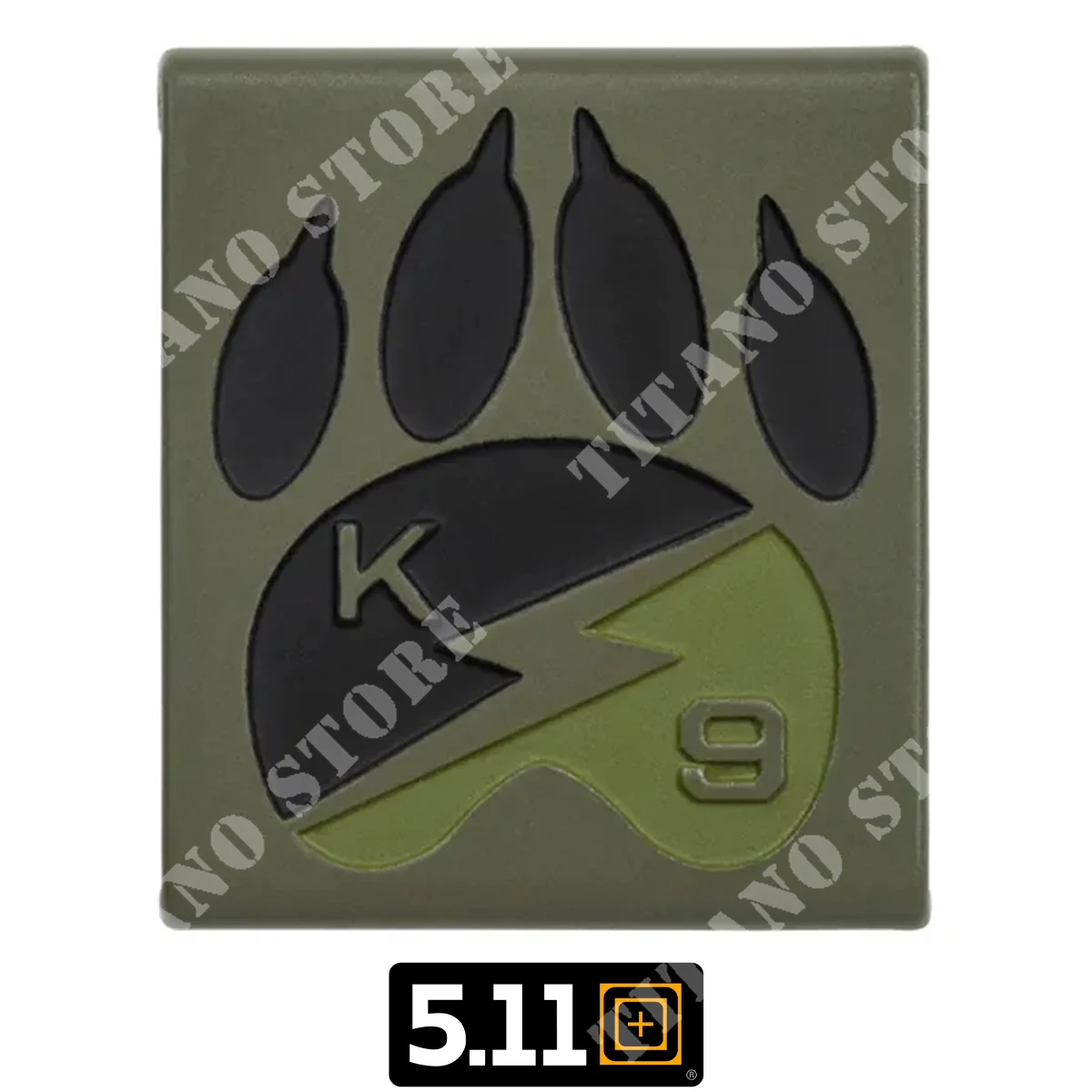CLIP DE RESORTE K9 OD VERDE 5.11(92144-188)