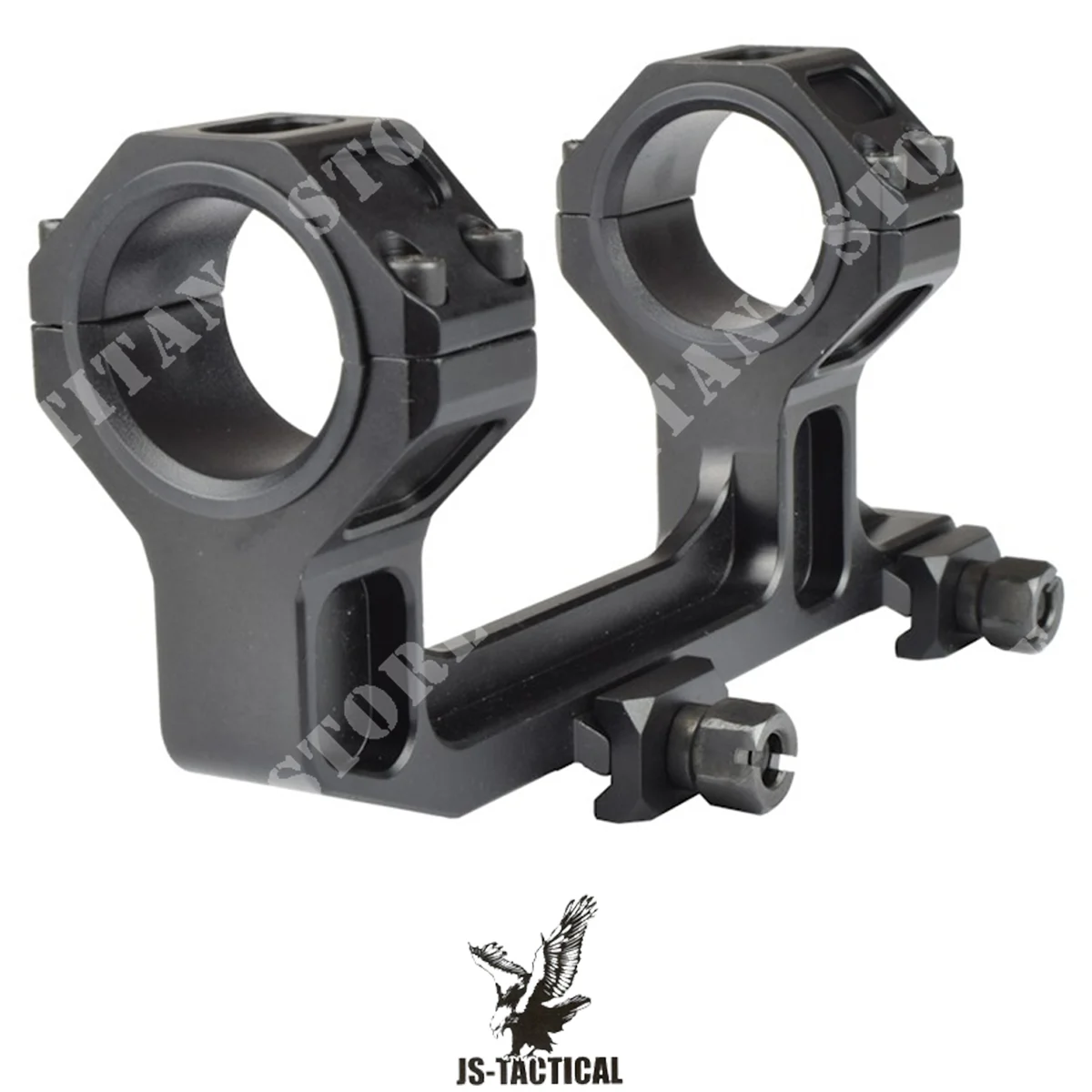 MONTURA CANTILEVER WEAVER 1''/30MM NEGRA JS TACTICAL (JS-CDLD8)