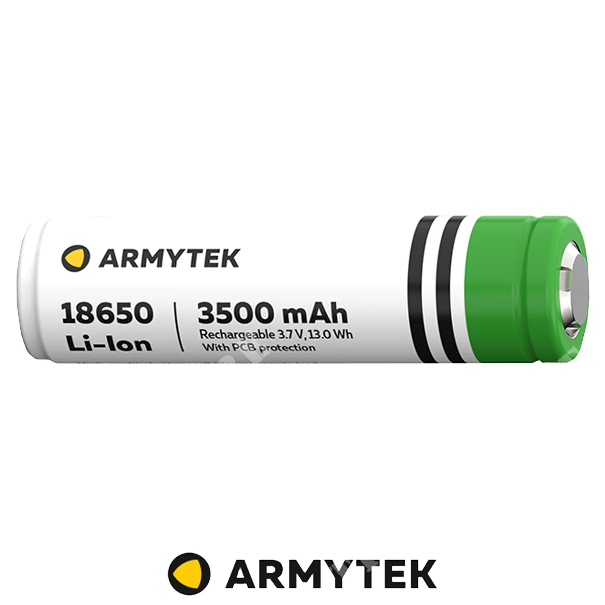 BATERÍA LI-ION 18650 CON PCB 3500MAH ARMYTEK (ART-A00205)