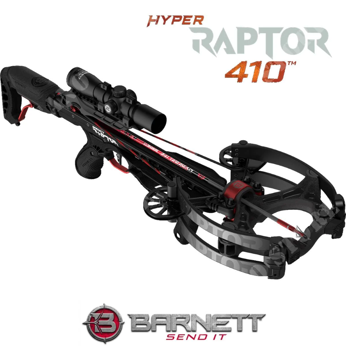 BALLESTA HYPER RAPTOR 410 NEGRA BARNETT (BAR78182)