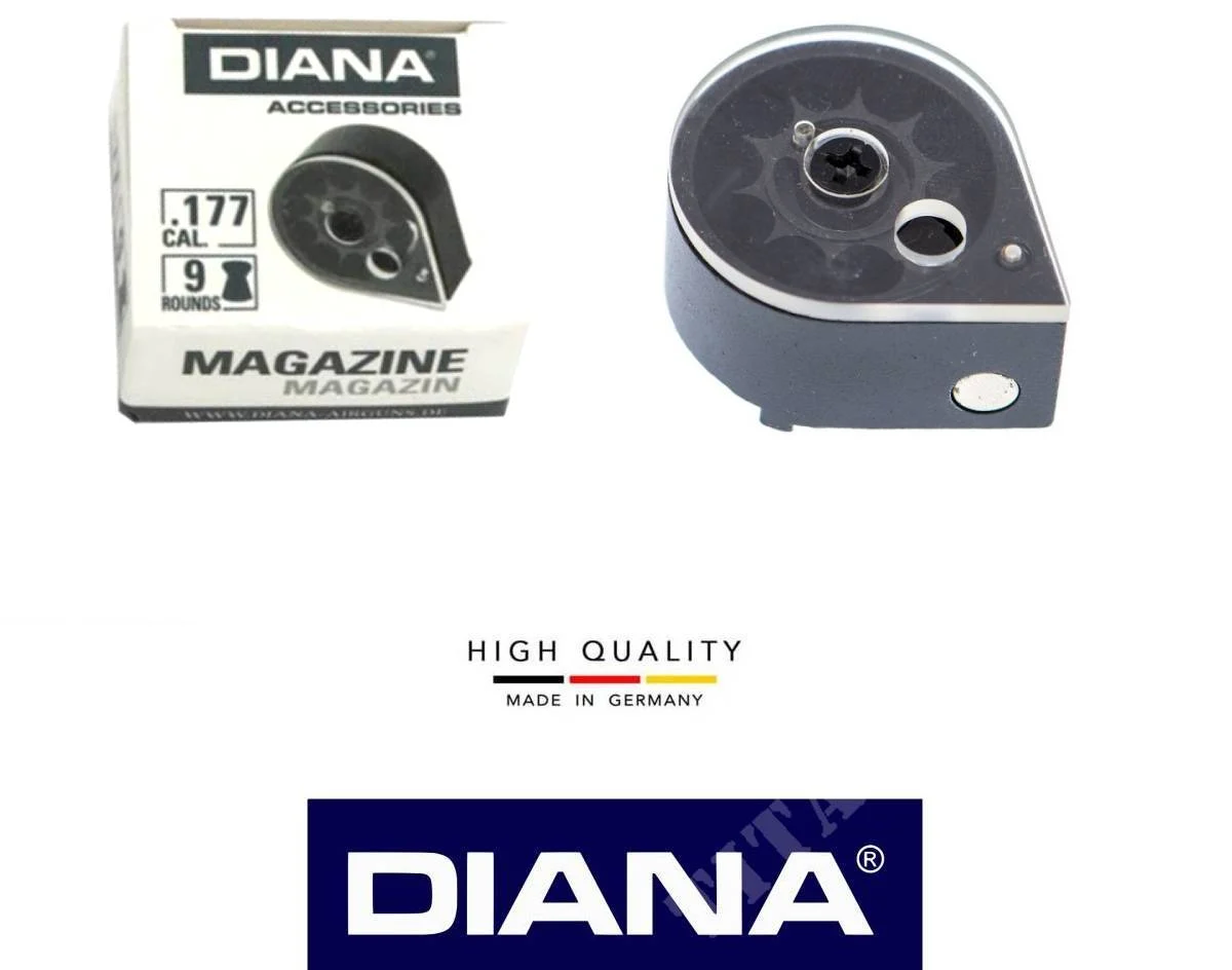 CARGADOR x BANDIT CAL 4.5MM 9 DISCOS PLÁSTICO DIANA (14471)
