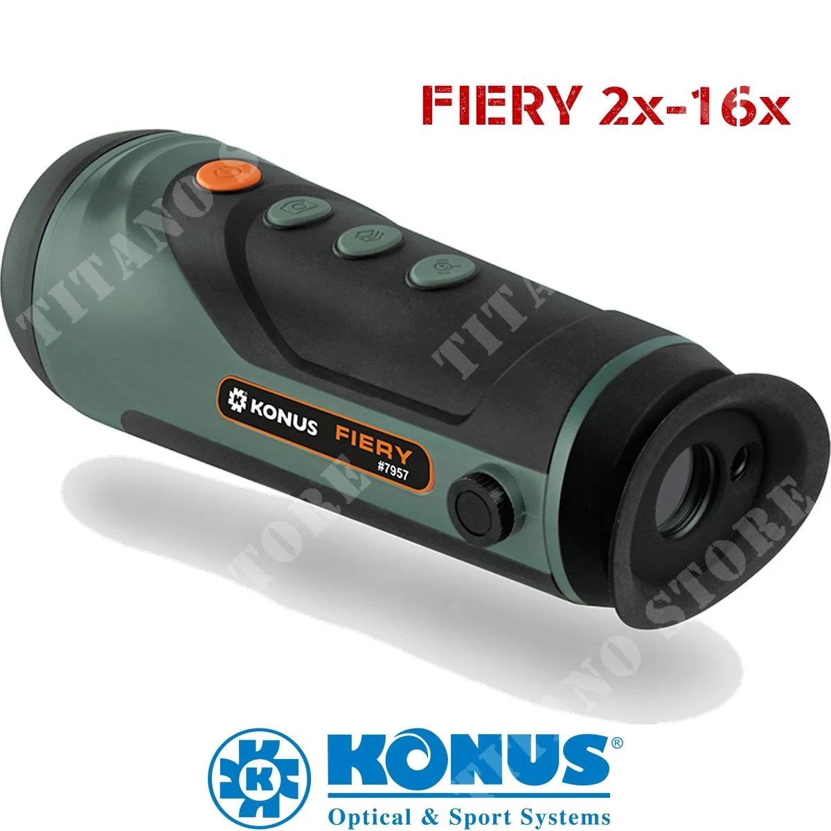VISERA TÉRMICA FIERY 2x-16x KONUS (07957)