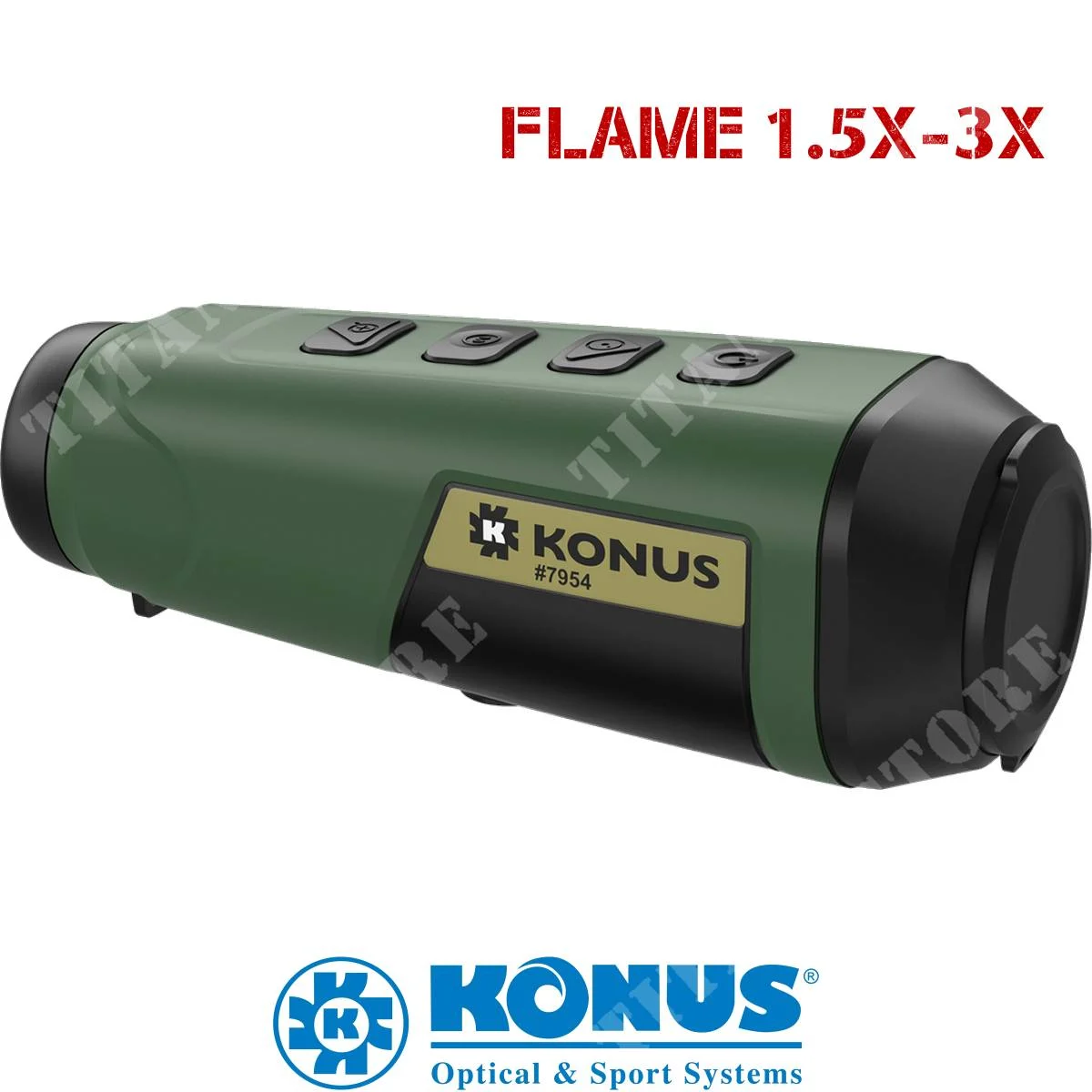 VISERA TÉRMICA LLAMA 7954 1.5X-3X KONUS (07954)