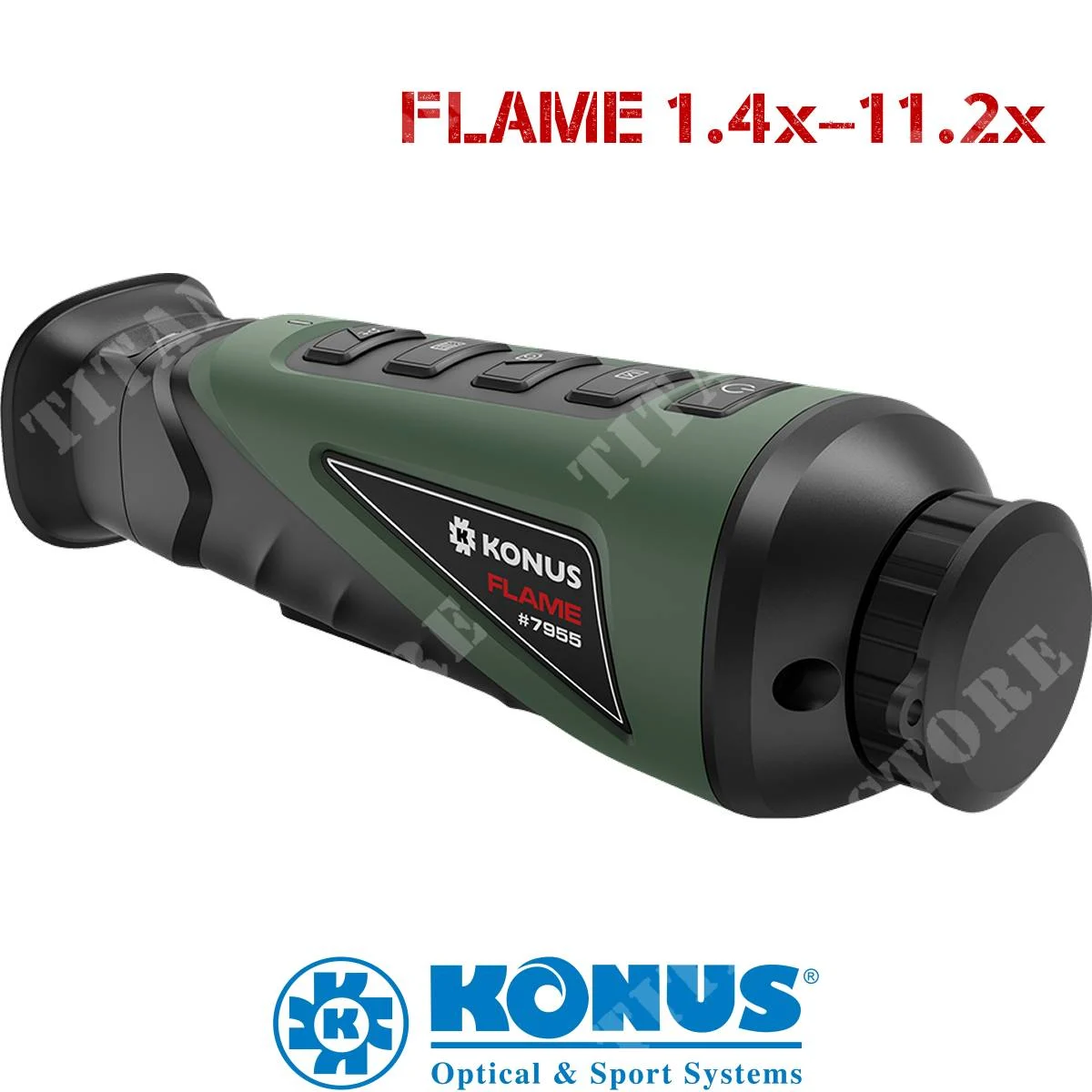 VISERA TÉRMICA LLAMA 7955 1.4x - 11.2x KONUS (07955)