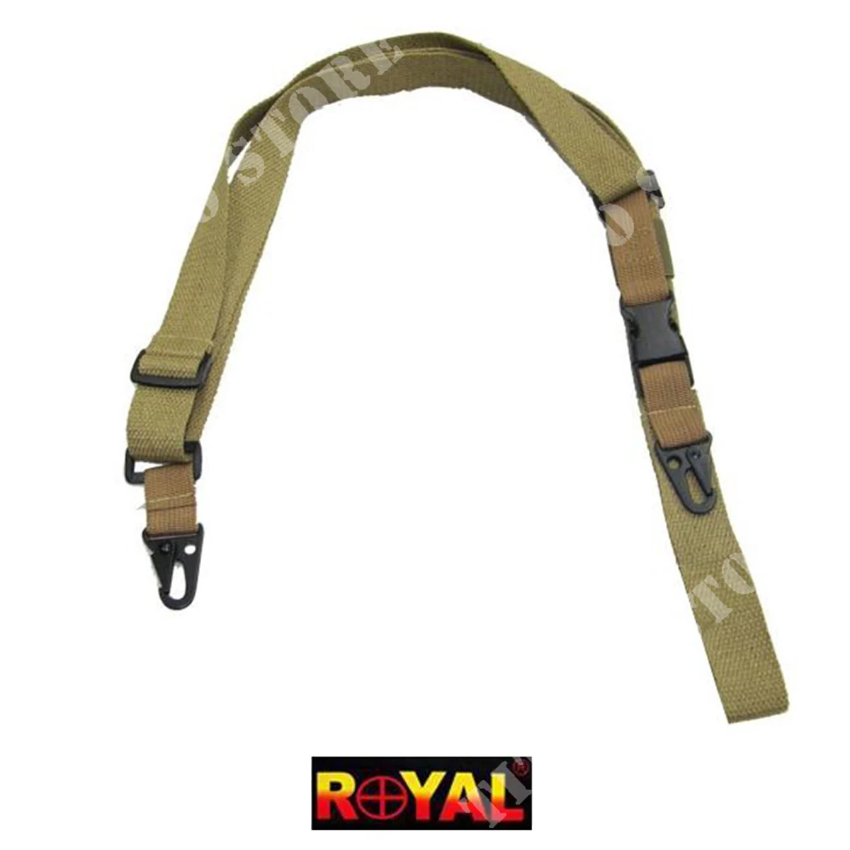 CINTURÓN ADVANCE 3 PUNTOS KHAKI/TAN ROYAL (X001-KK)