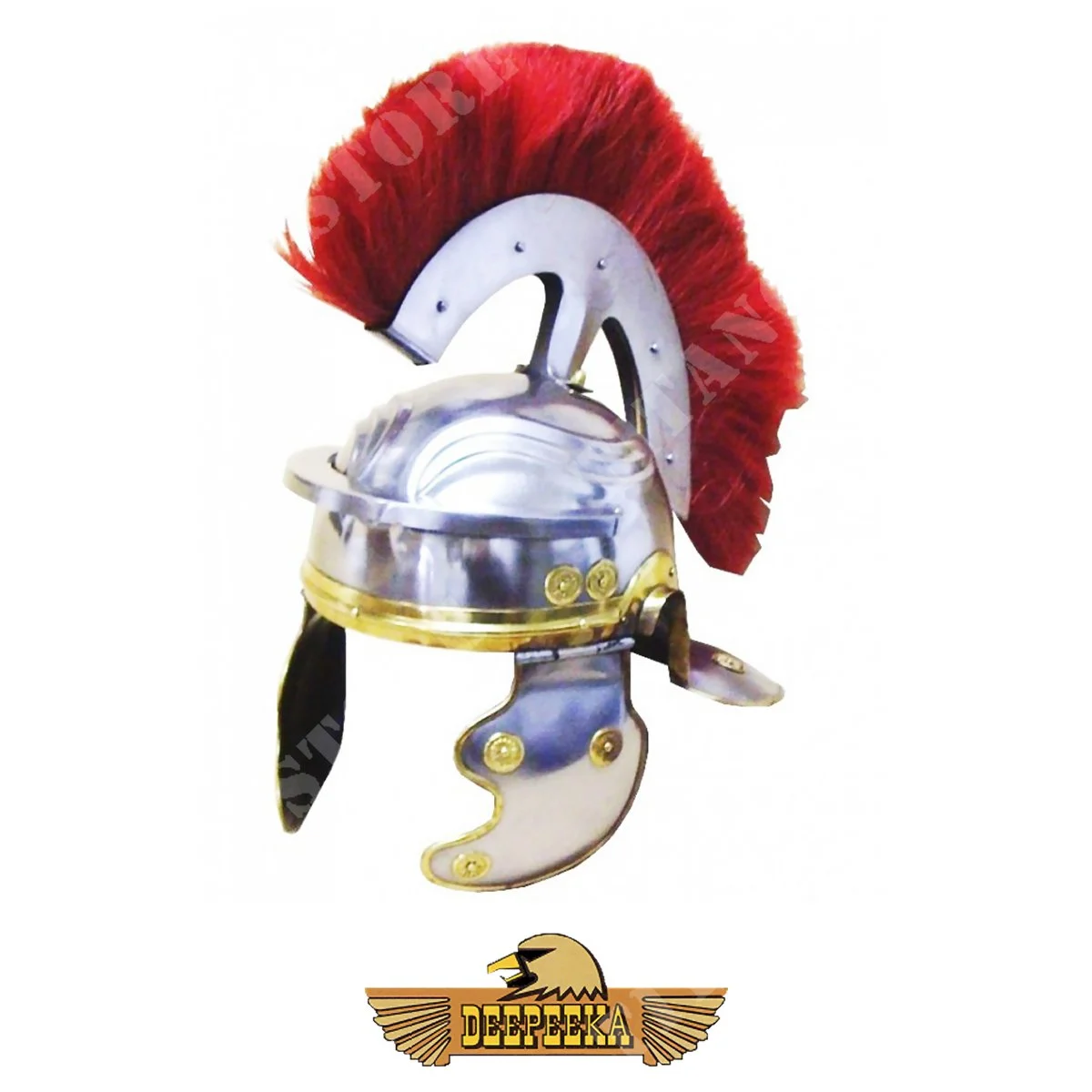 CASCO CENTURION CON ESCUDO ROJO (I3816.09)