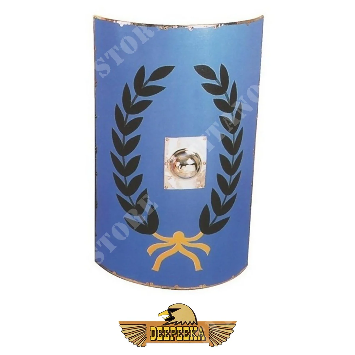ESCUDO RECT. SCUTUM ROMANO AZUL (I3992/L.09)