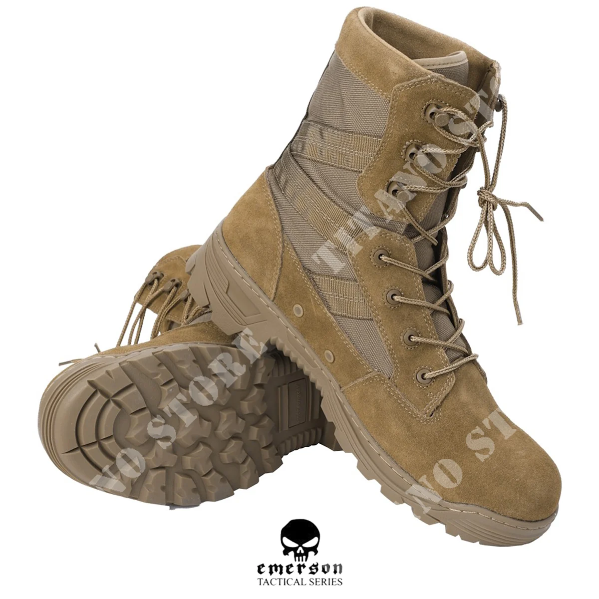 BOTAS CASCABEL 8'' COYOTE MARRÓN EMERSON (EM7216CB)