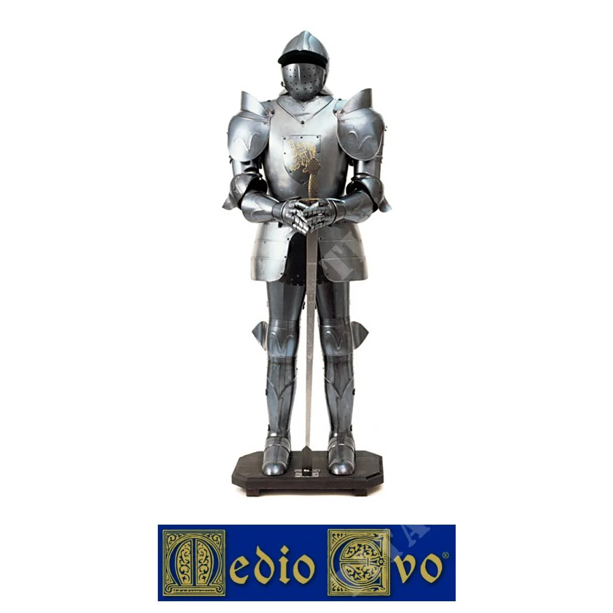 ARMADURA ESCUDO DE LEÓN DEL SIGLO XVI. EDAD MEDIA (031.03)