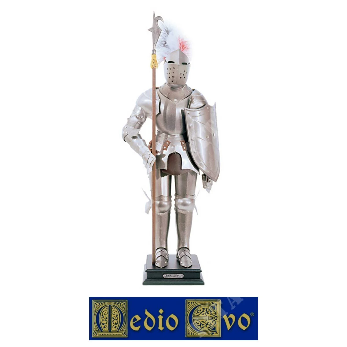 JUGAR ARMADURA DE MESA DE HIERRO LIGERA EDAD MEDIA (011/A.03)