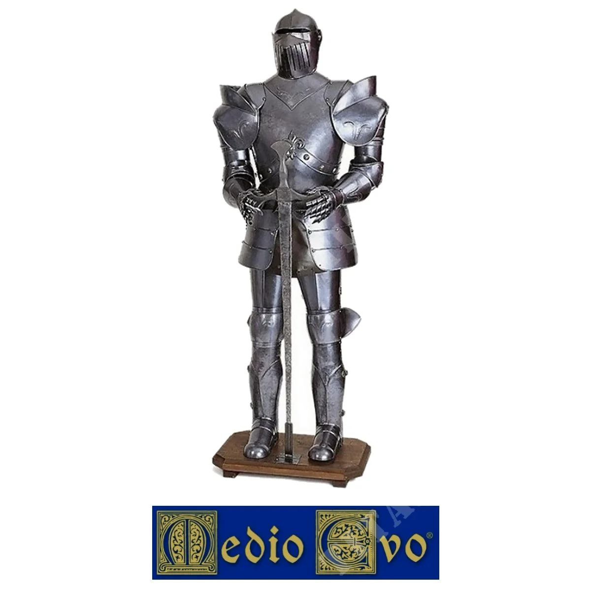 ARMADURA DE LIRIO ITALIANA SIGLO XV. ESPADA/ALABARDA MEDIEVAL (E.02)