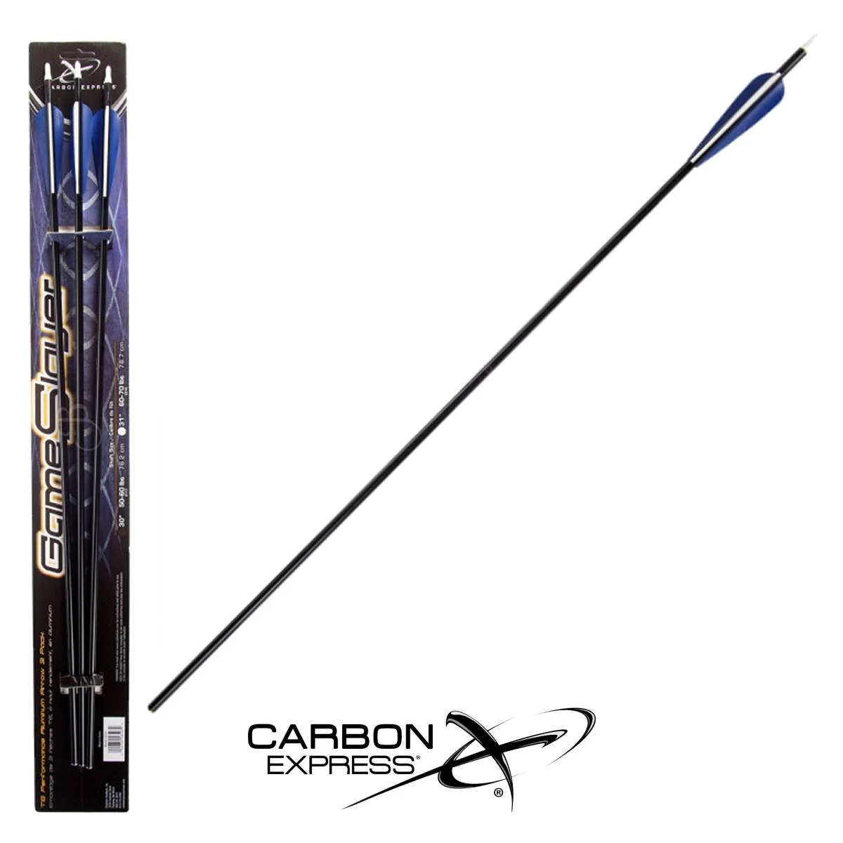 JUEGO SLAYER ARROW 2117 30" 3 PIEZAS CARBONO EXPRESS (53I872)
