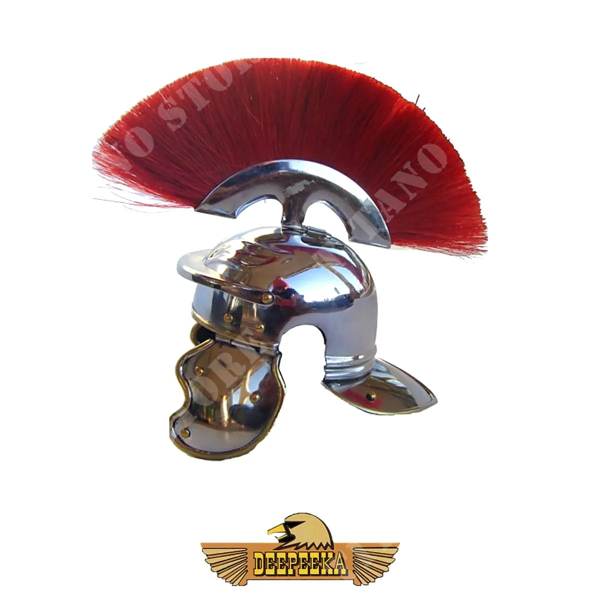 MINI CASCO ROMANO CON SOPORTE DEEPEEKA (I3816M.09)