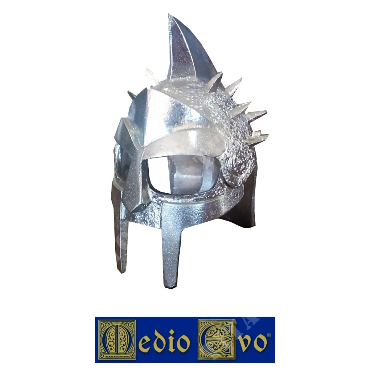 MINI CASCO GLADIADOR PULIDO EDAD MEDIA (571/A.01)