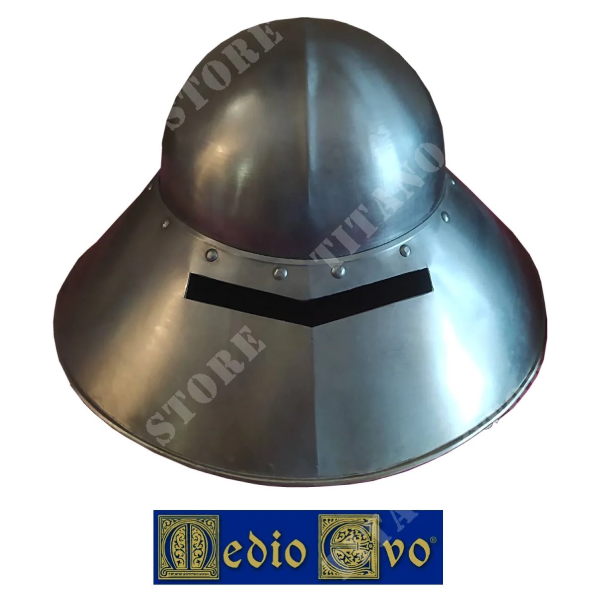 CASCO BALLESTERO EDAD MEDIA CON RANURA (002/H16.03)