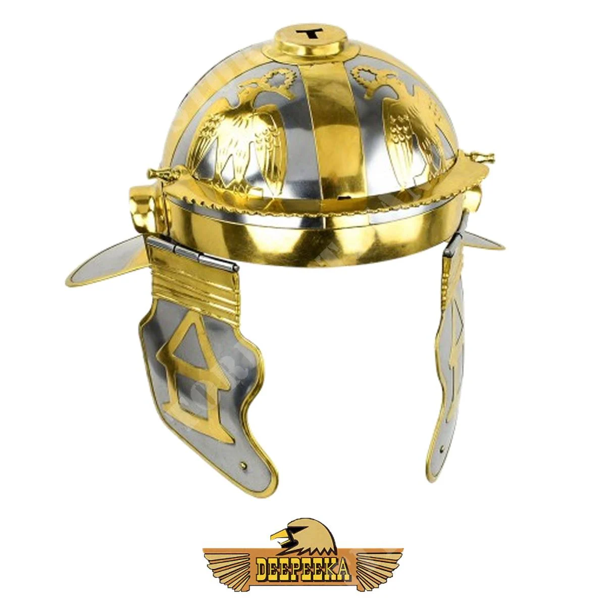 CASCO IMPERIAL ROMANO CON DECORACIONES DEEPEEKA (I6054.09)