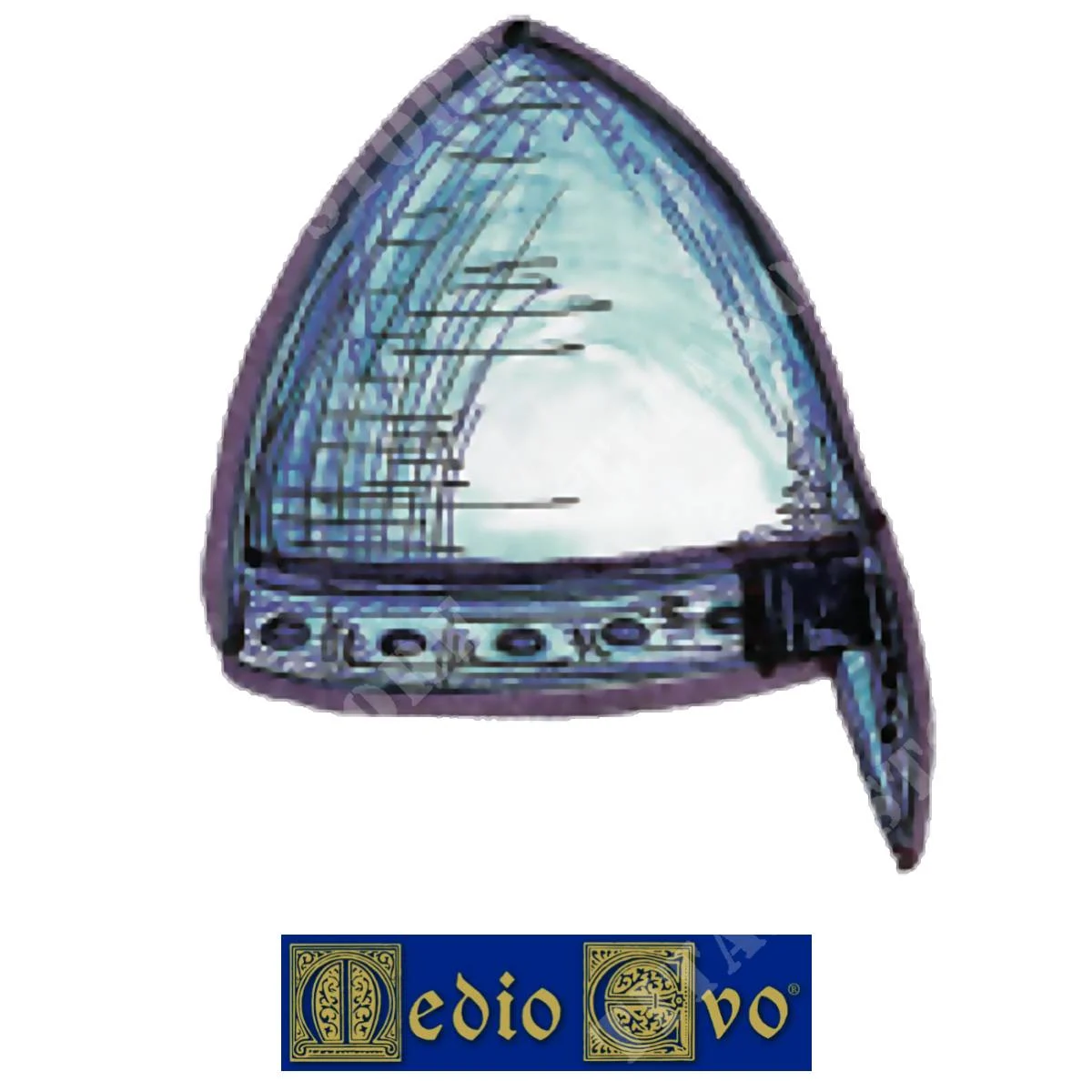 CASCO DE HIERRO NORMANDO DE LA EDAD MEDIA CON NASAL (002/H21.03)