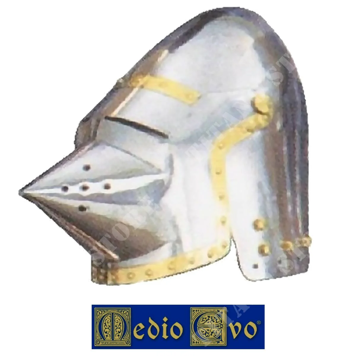 CASCO BACINETTO CON MASCARILLA SEC. XIV EDAD MEDIA (002/H12.03)