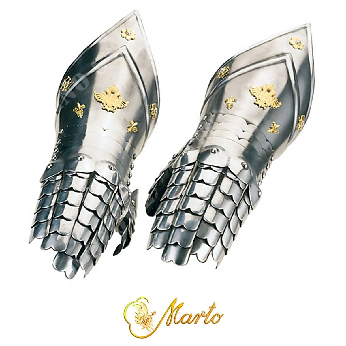 PAR DE POMOS DECORADOS MARTO (943.80)