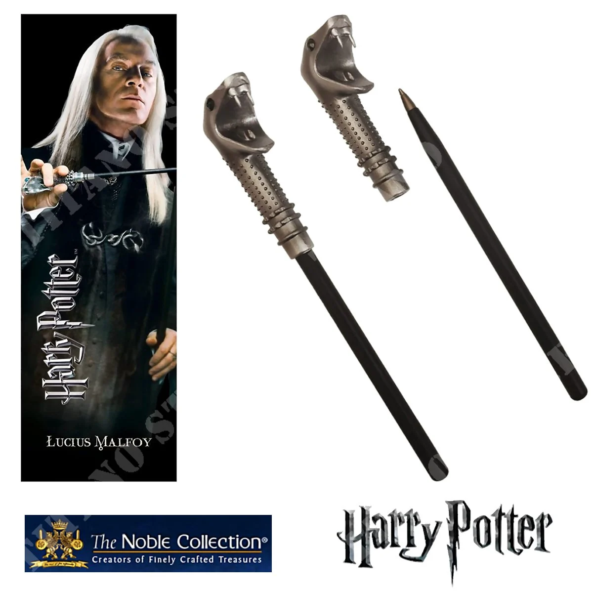 PLUMA VARITA LUCIUS MALFOY LA COLECCIÓN NOBLE (NN7984.85)