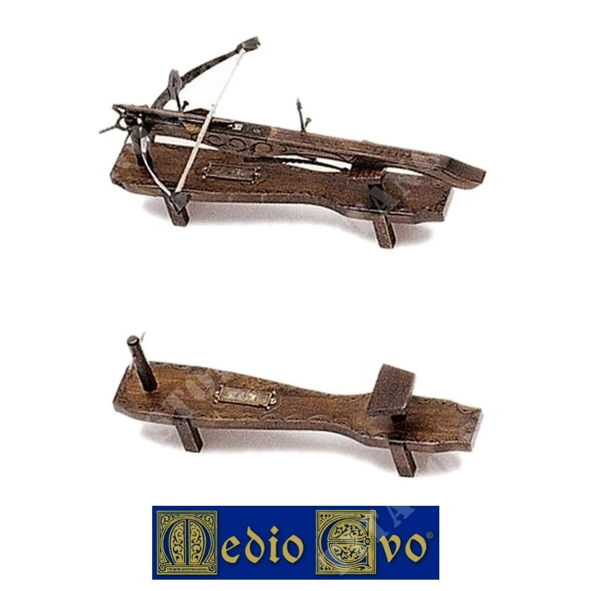SOPORTE PARA BALLESTA MEDIEVAL EN MINIATURA (13/V.01)