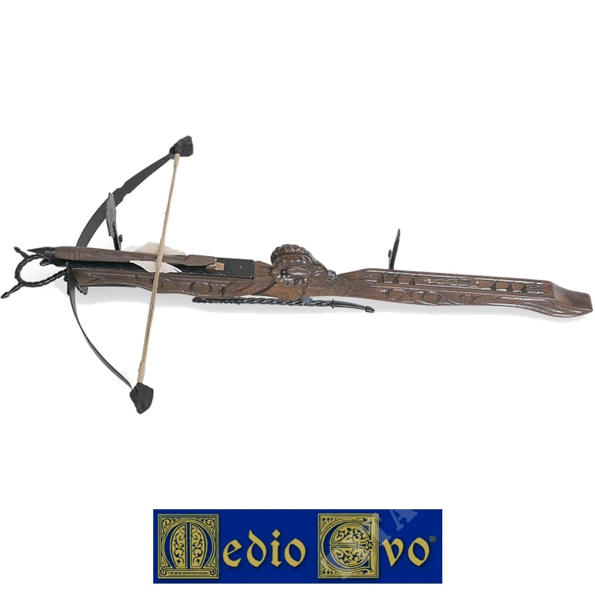 BALLESTA EUROPEA CON FIGURA DE ARIES EDAD MEDIA SIGLO XV (2F/A.01)
