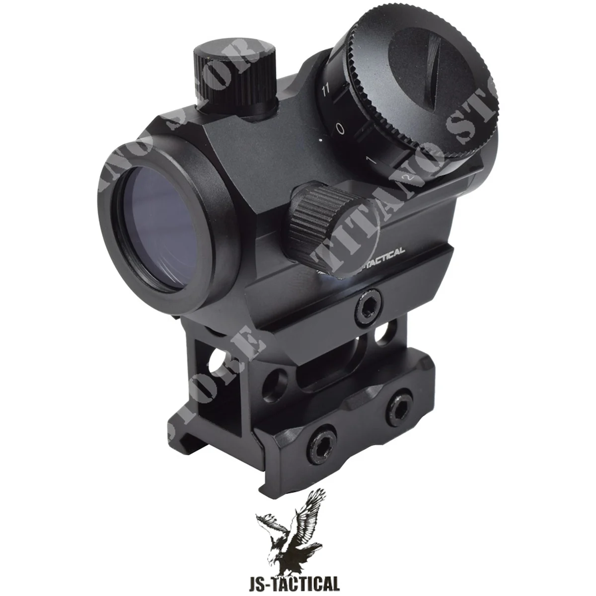 PUNTO ROJO CON ELEVADOR DE 1'' NEROJS TACTICAL (JS-M1K)