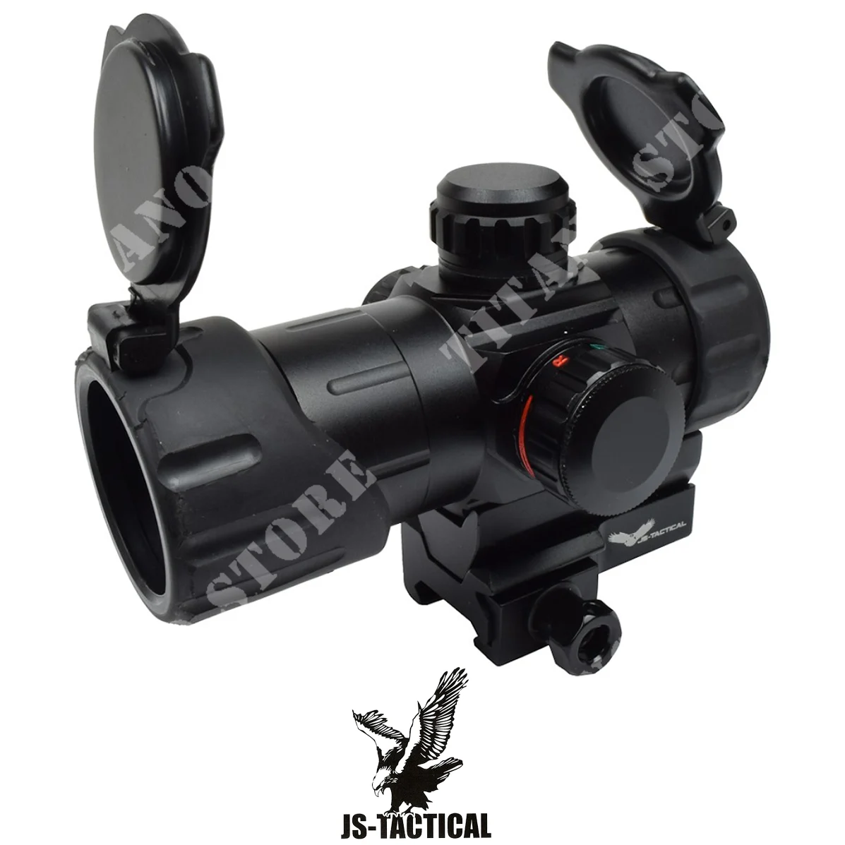 TÁCTICO JS NEGRO COMPACTO PUNTO ROJO (JS-HD25)